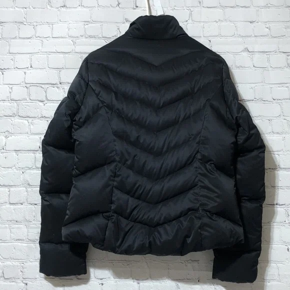 Eddie Bauer goose down jacket Black M - Picture 6 of 11